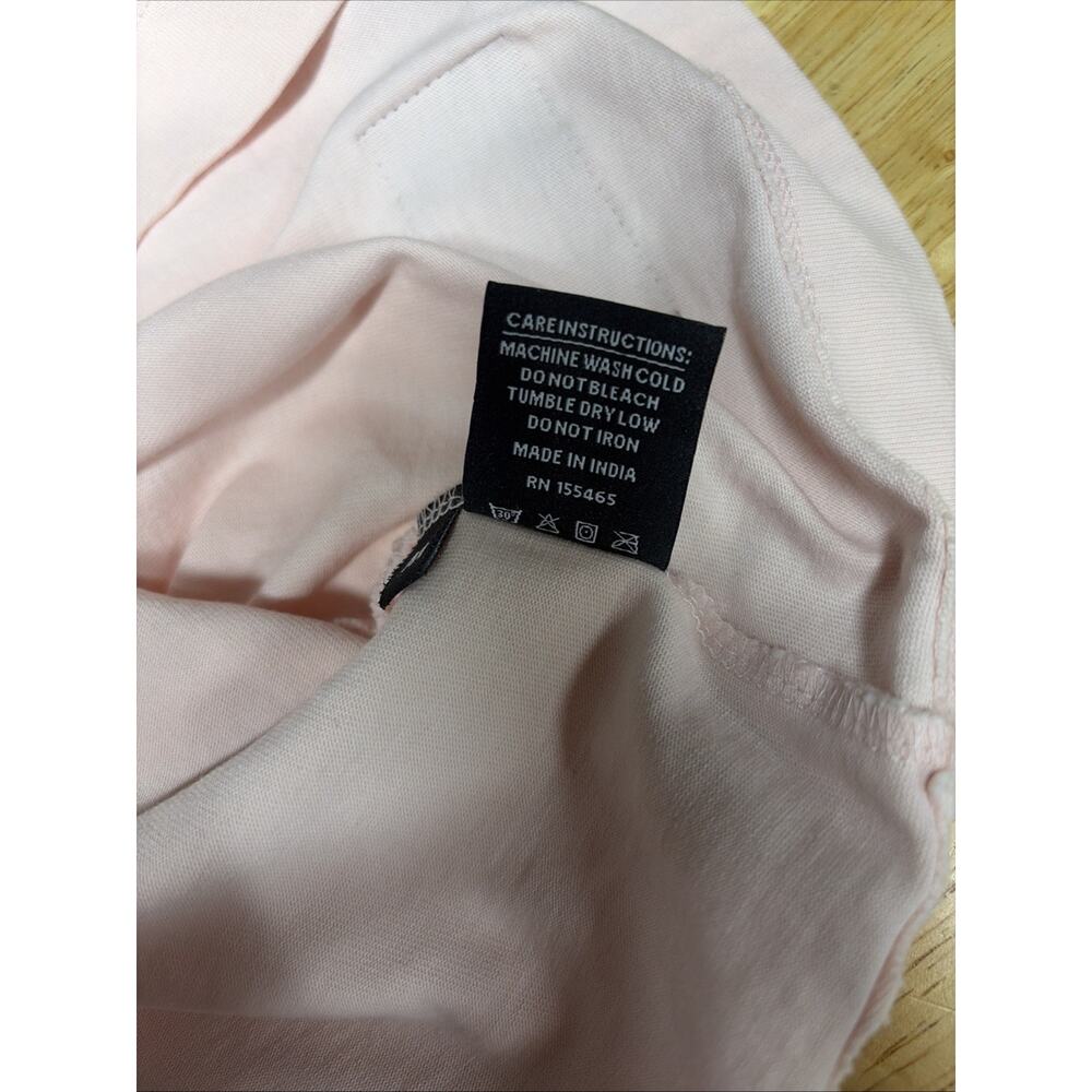 CHNGE Long Sleeve Pink Shirt Embroidered (M) Teach Girls To Be Somebodies... - Picture 8 of 8